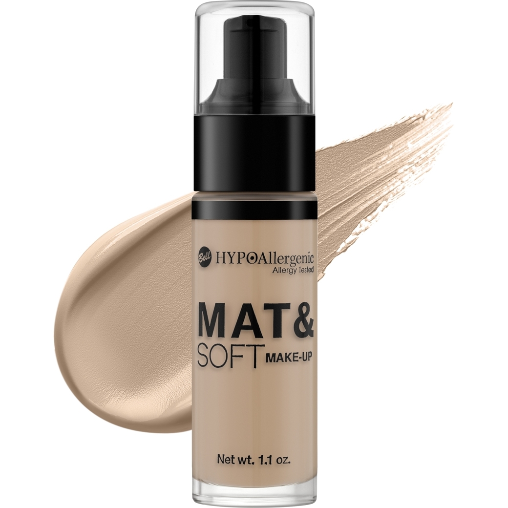 Bell HYPOAllergenic течна пудра Mat&Soft Make Up - Image 4