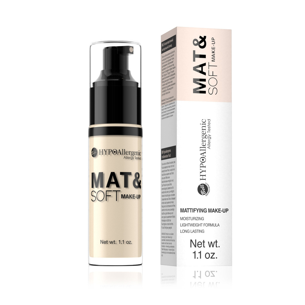 Bell HYPOAllergenic течна пудра Mat&Soft Make Up - Image 3