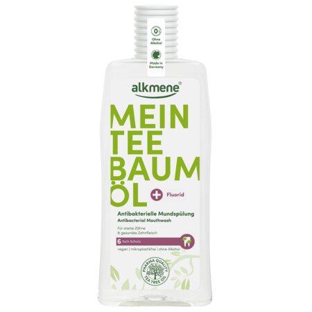 alkmene MY Tea Tree Антибактериско средство за плакнење на устата 500мл